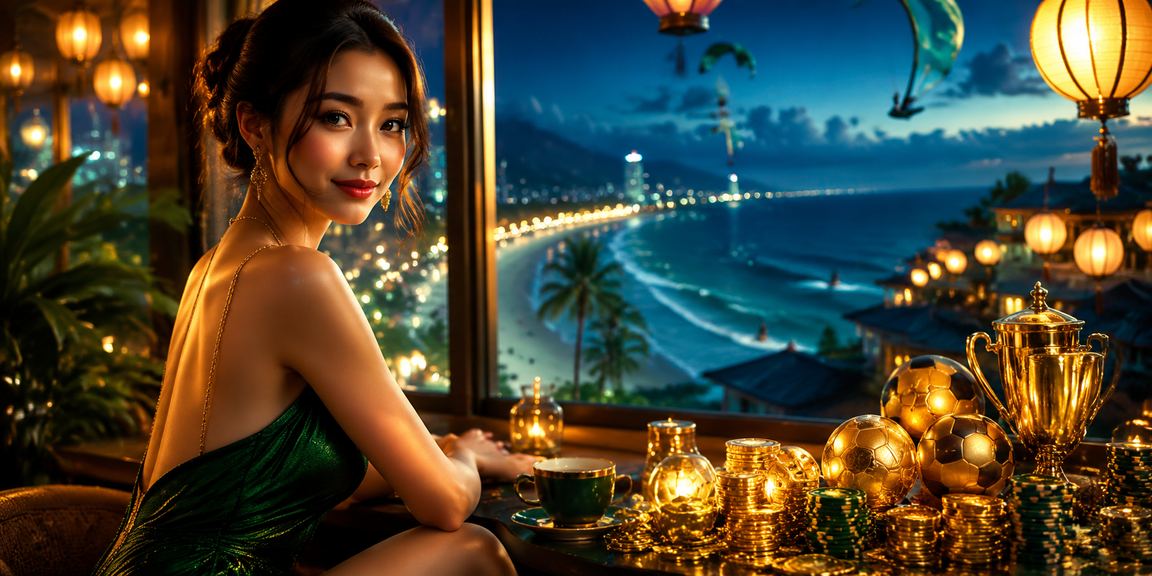 Người dùng thư giãn tại Hội An với cà phê, cân bằng giải trí casino và cuộc sống hàng ngày