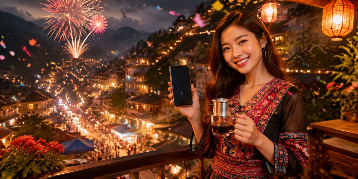 Giao diện tiếng Việt của 408 được người dùng tại Sapa sử dụng dễ dàng
